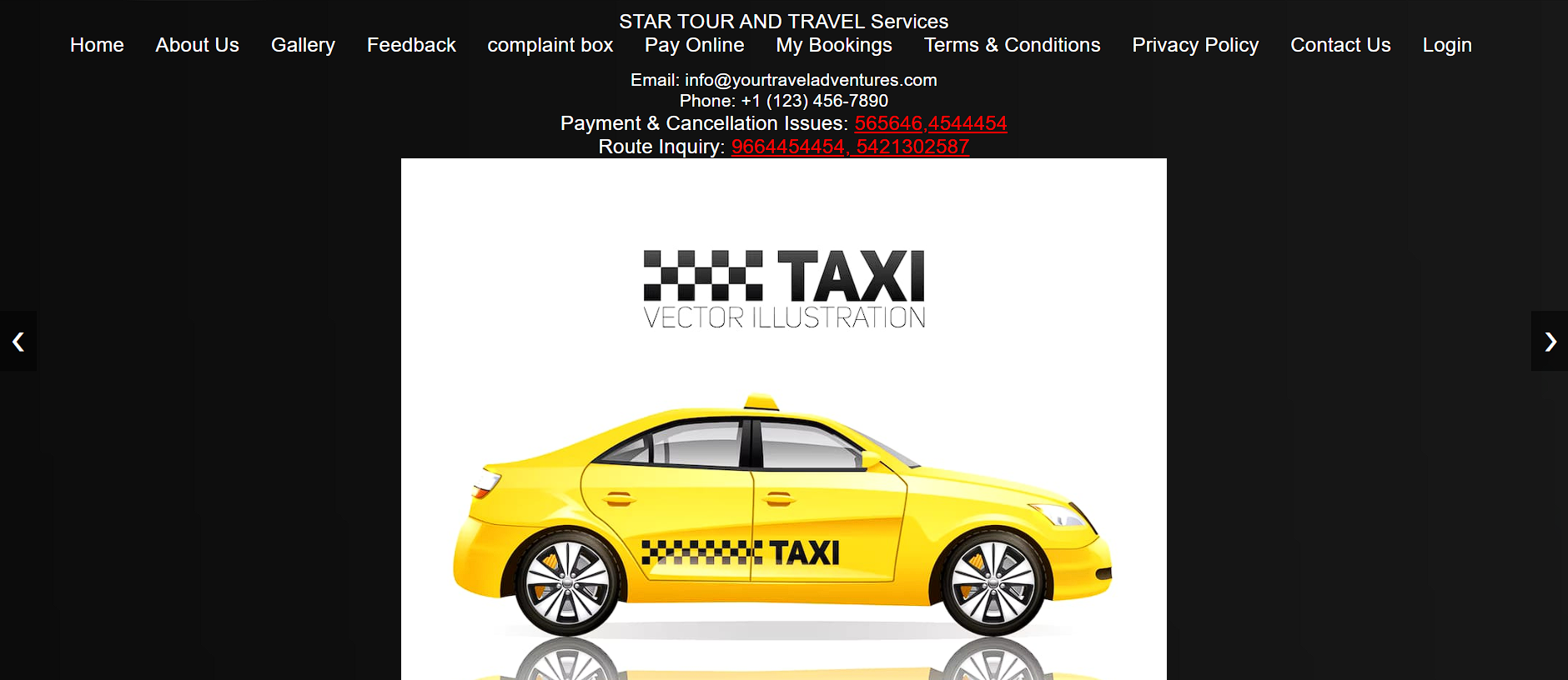 Tour & Travel System